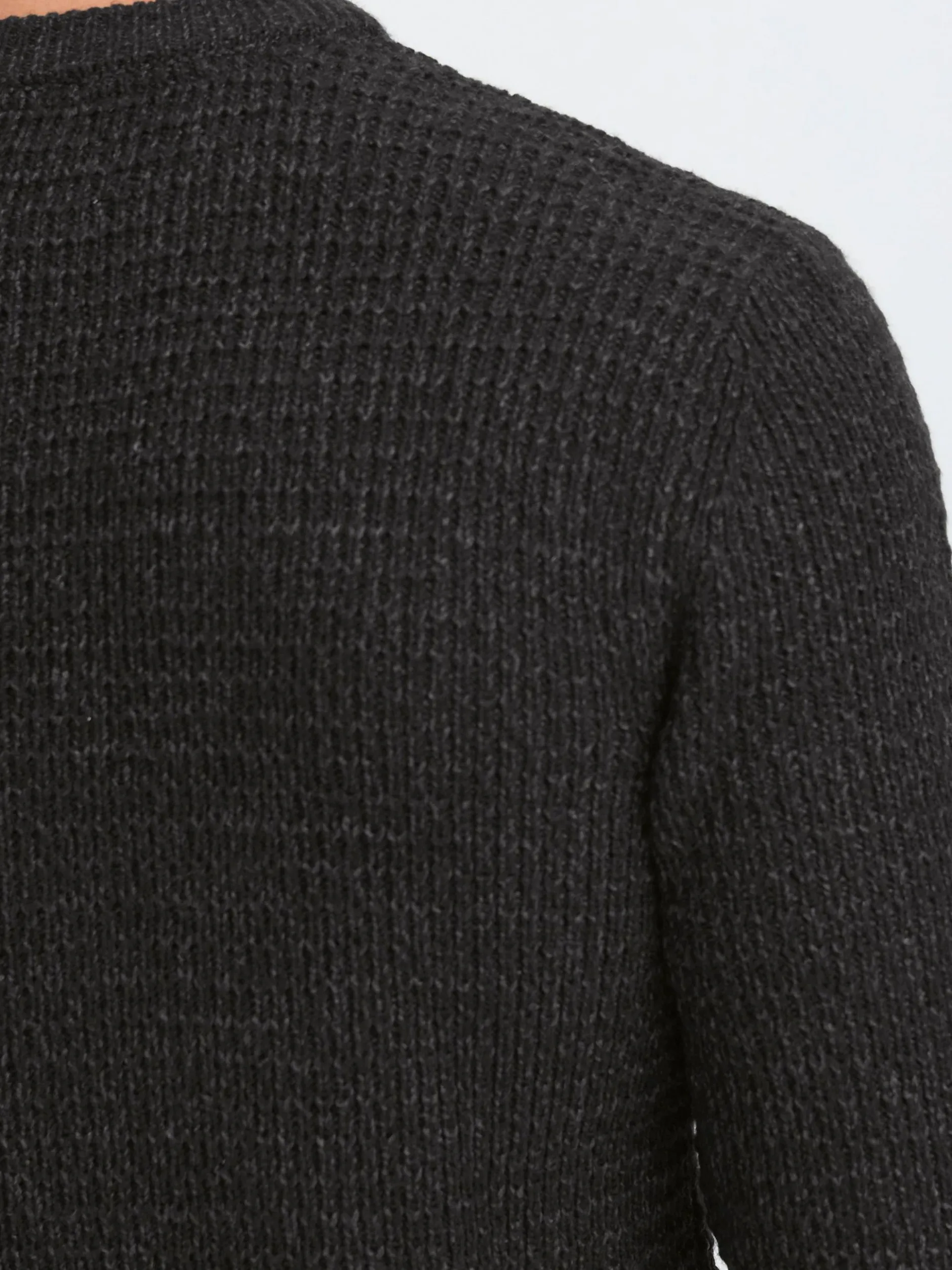 BLEND Herren Strickpullover - BHPattax in anthrazit