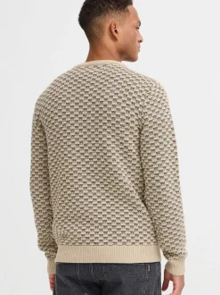 BLEND Herren Strickpullover - BHBALEN in beige
