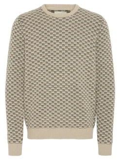BLEND Herren Strickpullover - BHBALEN in beige