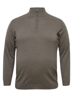 BLEND Herren Strickpullover - BHRobin Big & Tall in grau