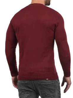 BLEND Herren Strickpullover - BHLasse in rot