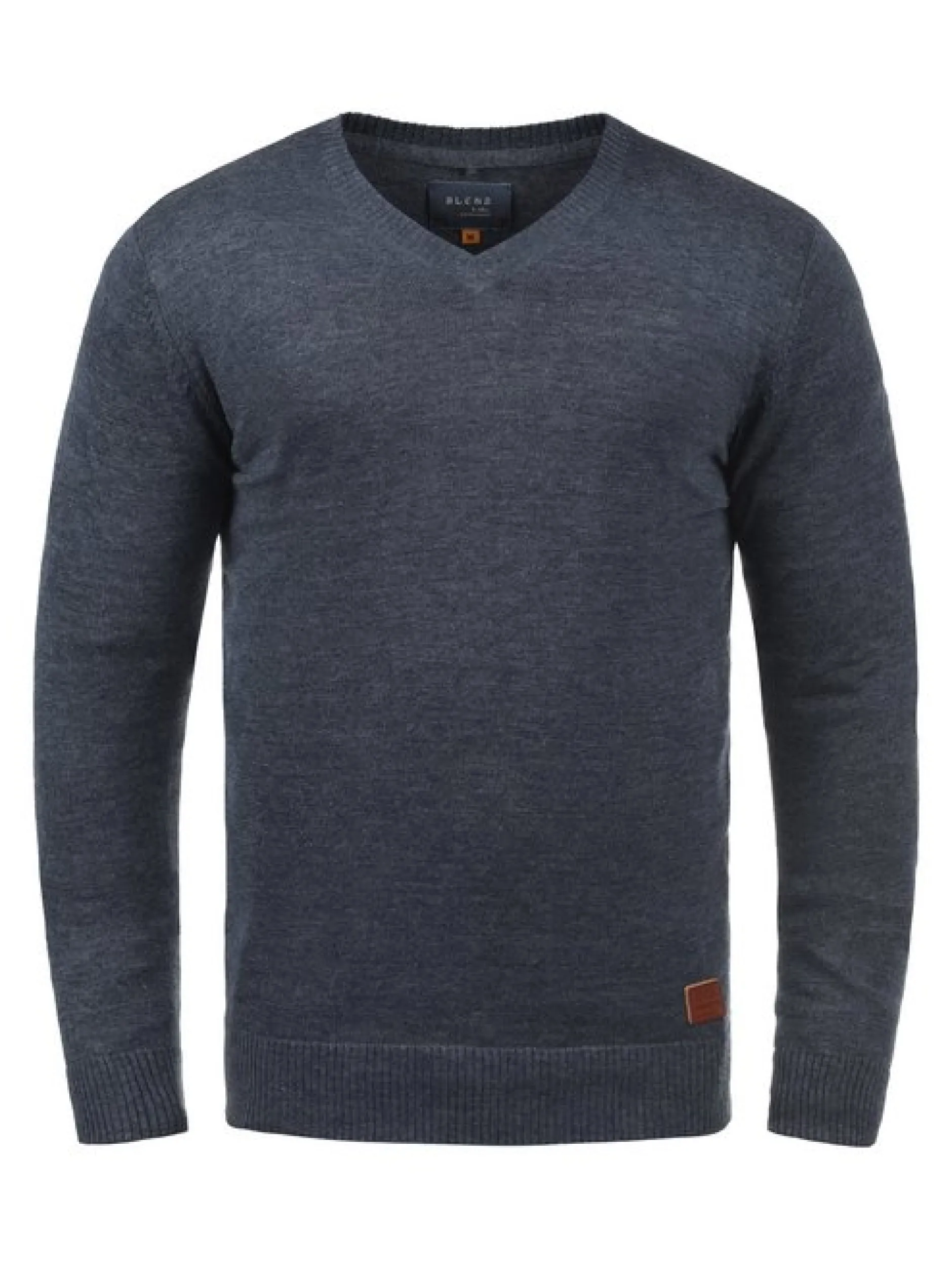 BLEND Herren Strickpullover - BHLasse in blau