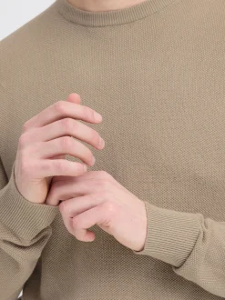 BLEND Herren Strickpullover - BHBartel in nougat
