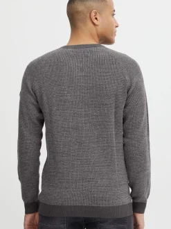 BLEND Herren Strickpullover - BHComen in grau
