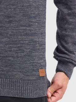 BLEND Herren Strickpullover - BHDansel in blau