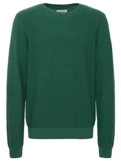 BLEND Herren Strickpullover - BHPullover in grün
