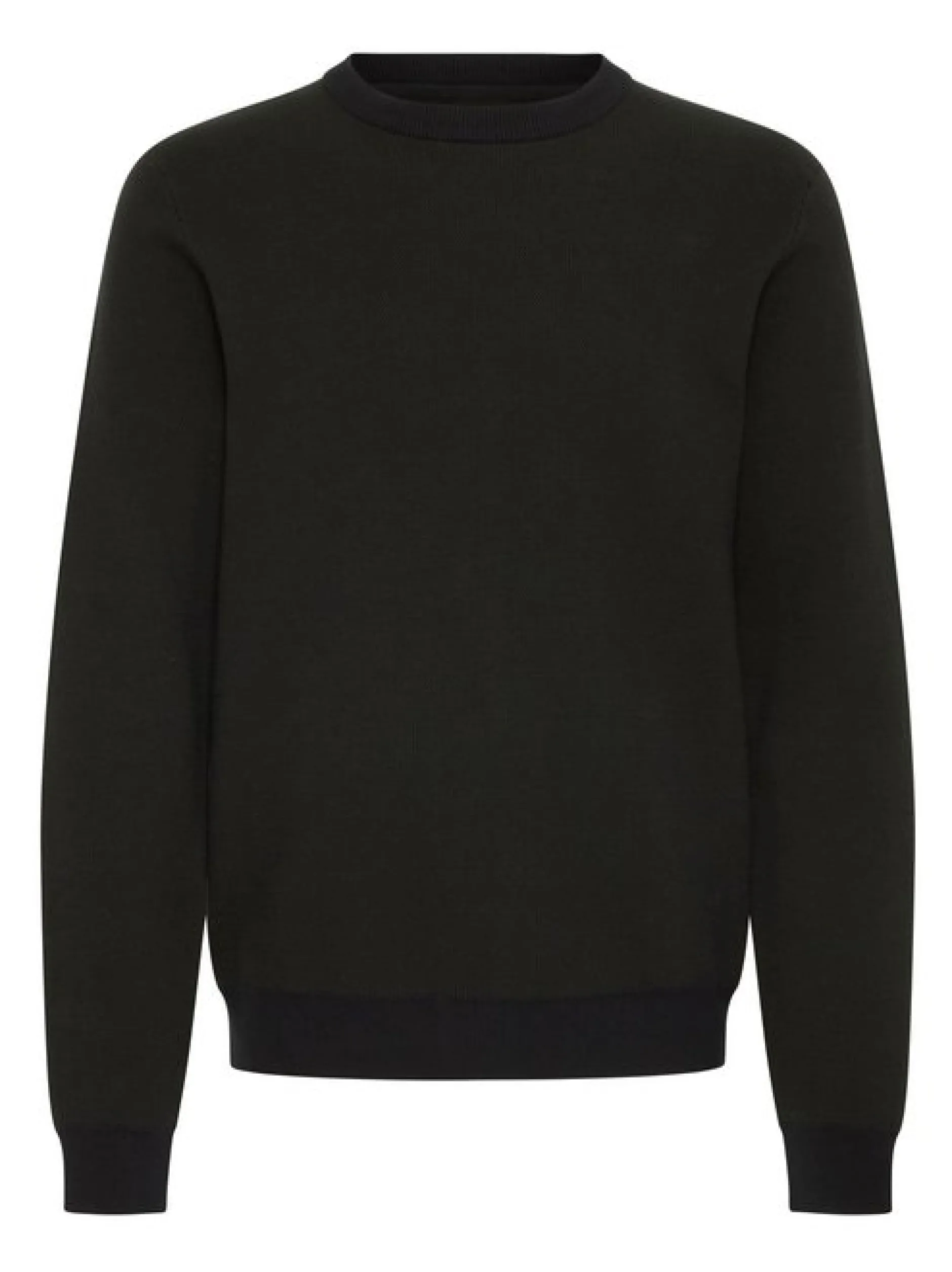 BLEND Herren Strickpullover in schwarz