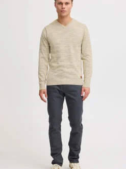 BLEND Herren Strickpullover - BHDansel in beige