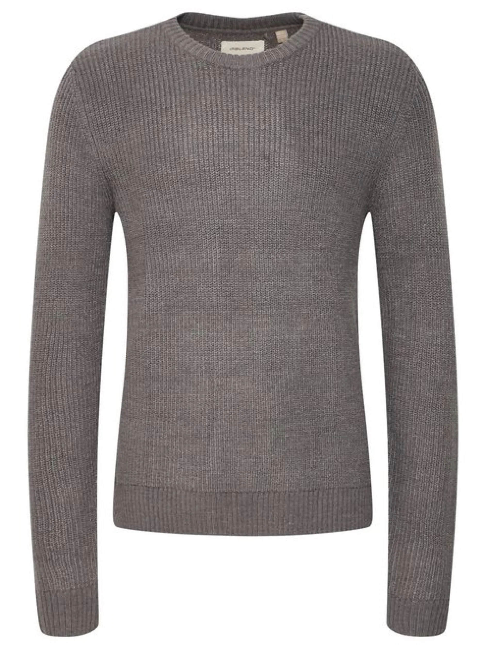 BLEND Herren Strickpullover - BHPullover in grau