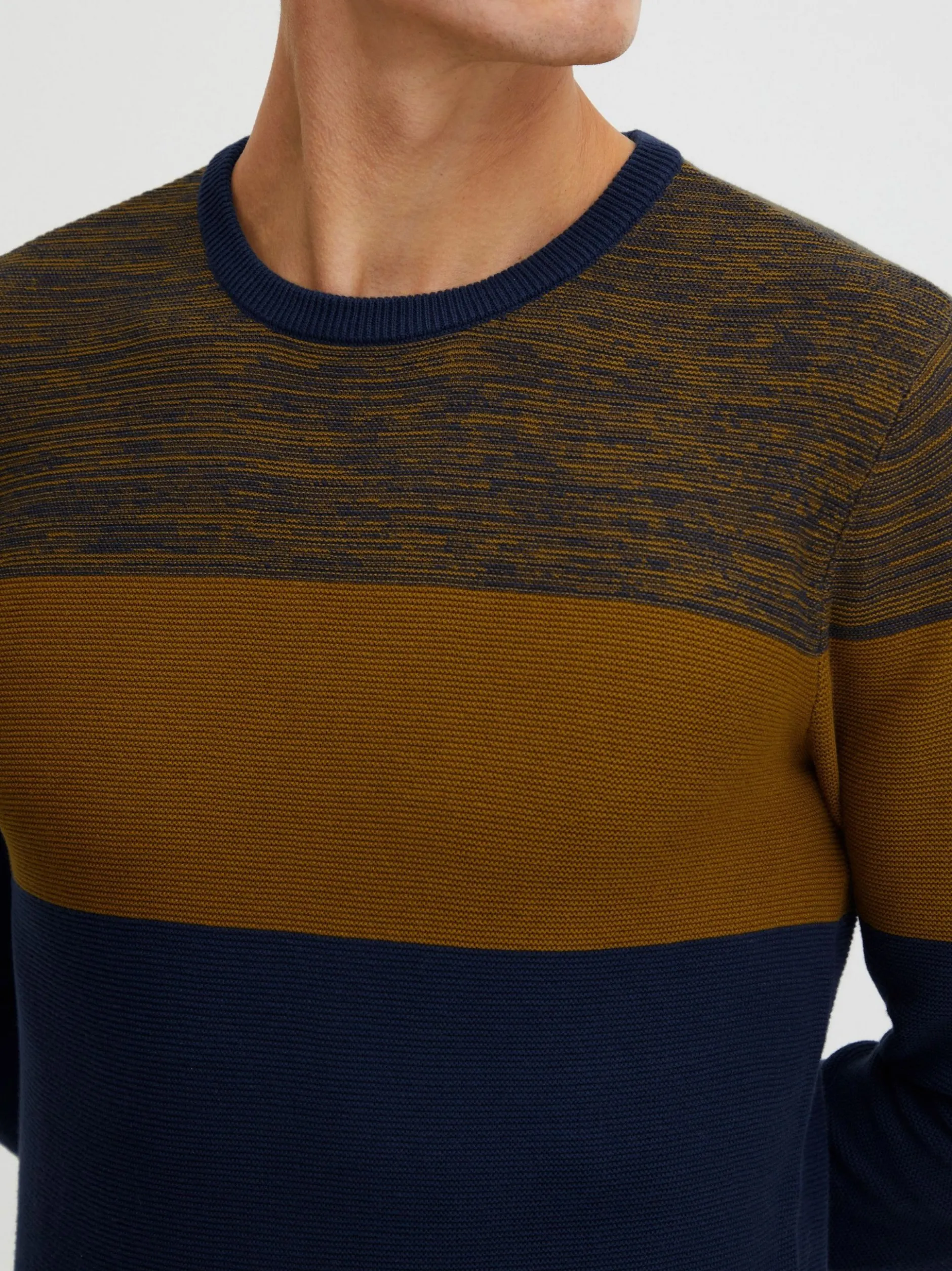 BLEND Herren Strickpullover - BHNapinoa in braun