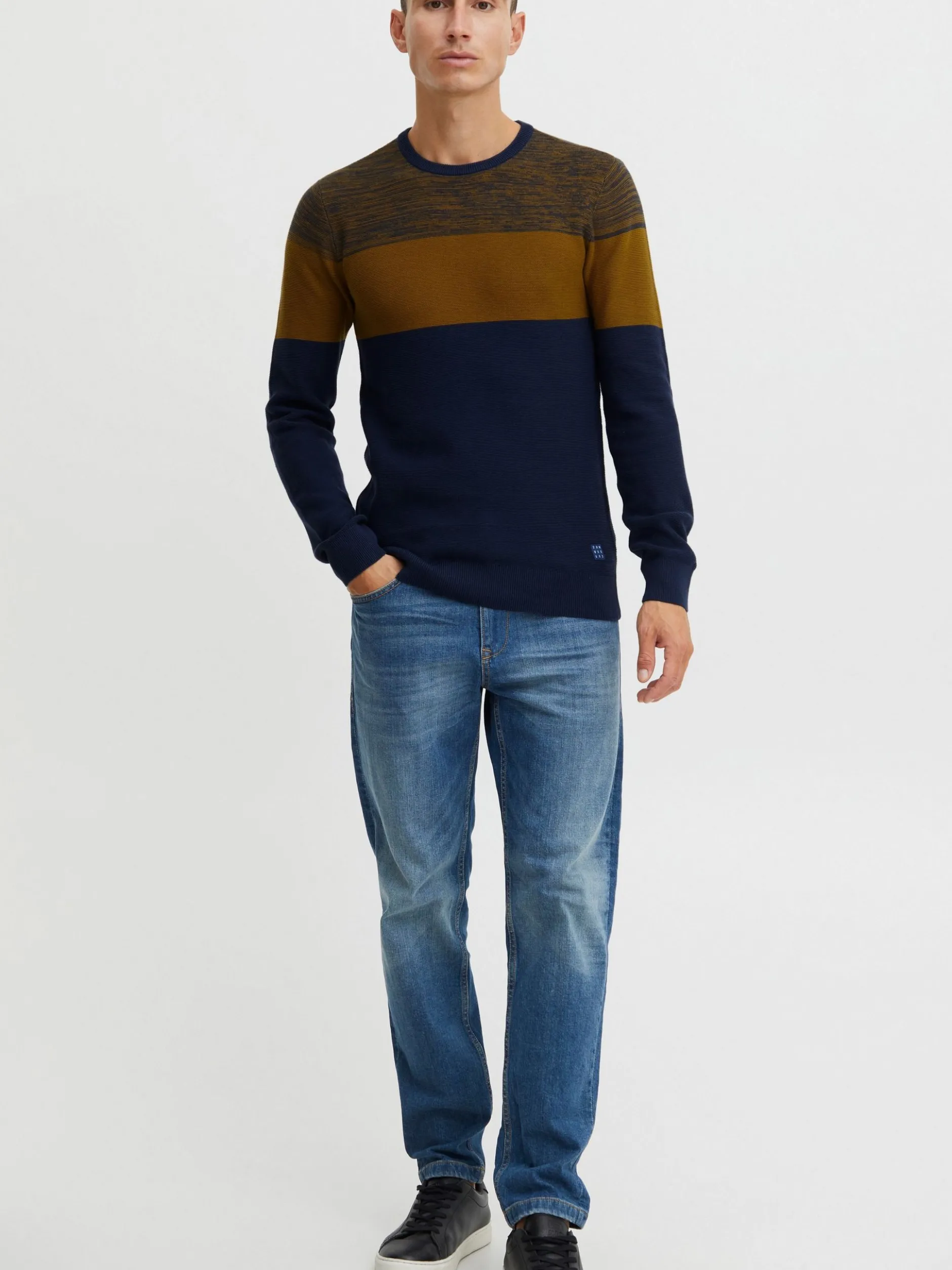 BLEND Herren Strickpullover - BHNapinoa in braun