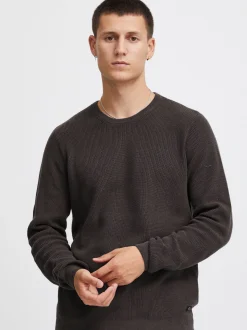 BLEND Herren Strickpullover - BHCodford in grau