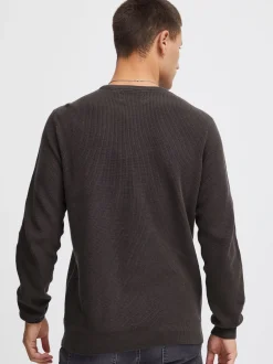 BLEND Herren Strickpullover - BHCodford in grau