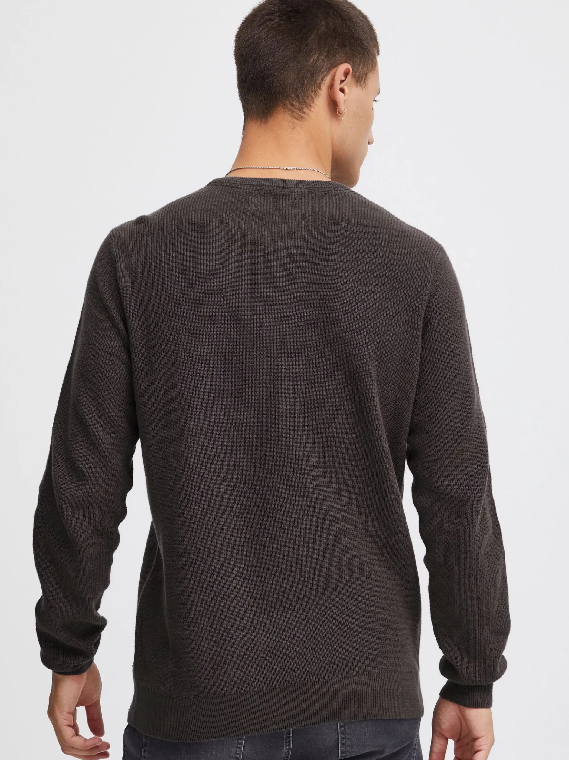BLEND Herren Strickpullover - BHCodford in grau