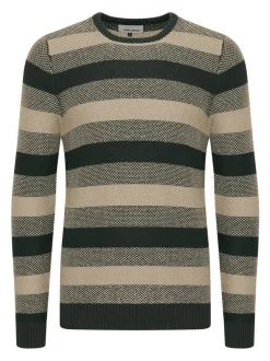 BLEND Herren Strickpullover - BHPullover in grün