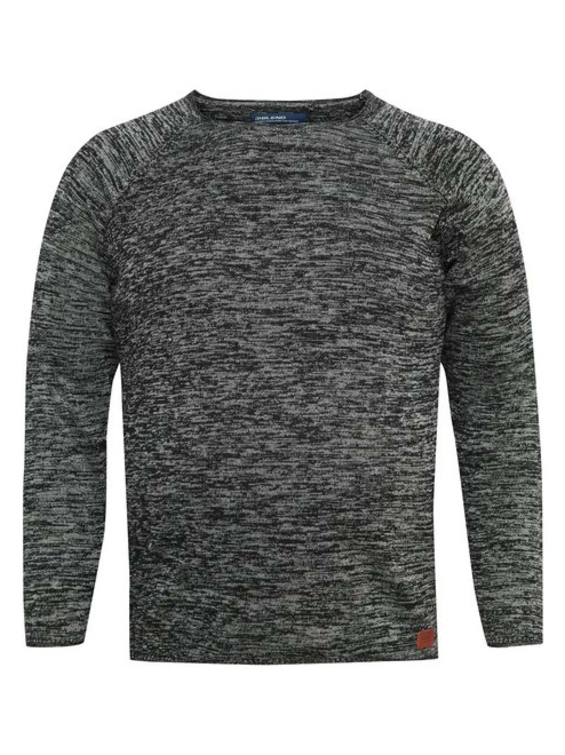 BLEND Herren Strickpullover - BHDan Big & Tall in schwarz