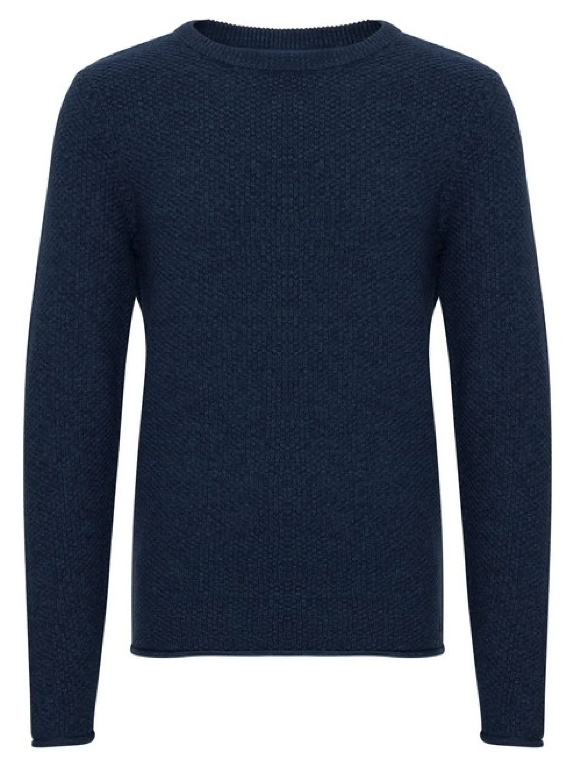 BLEND Herren Strickpullover - BHPullover in blau