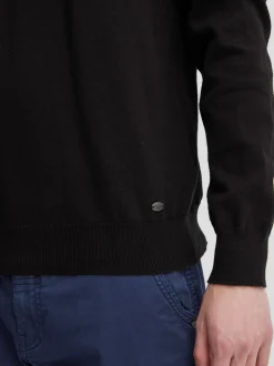 BLEND Herren Strickpullover - BHNolen in schwarz