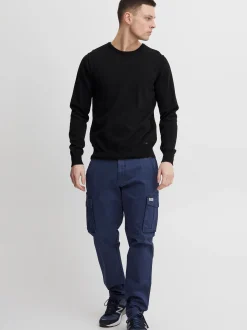 BLEND Herren Strickpullover - BHNolen in schwarz