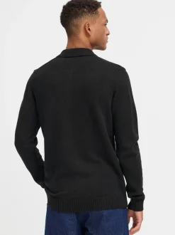 BLEND Herren Strickpullover - BHDeno in schwarz