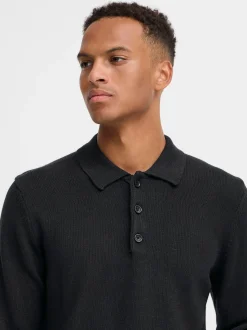 BLEND Herren Strickpullover - BHDeno in schwarz