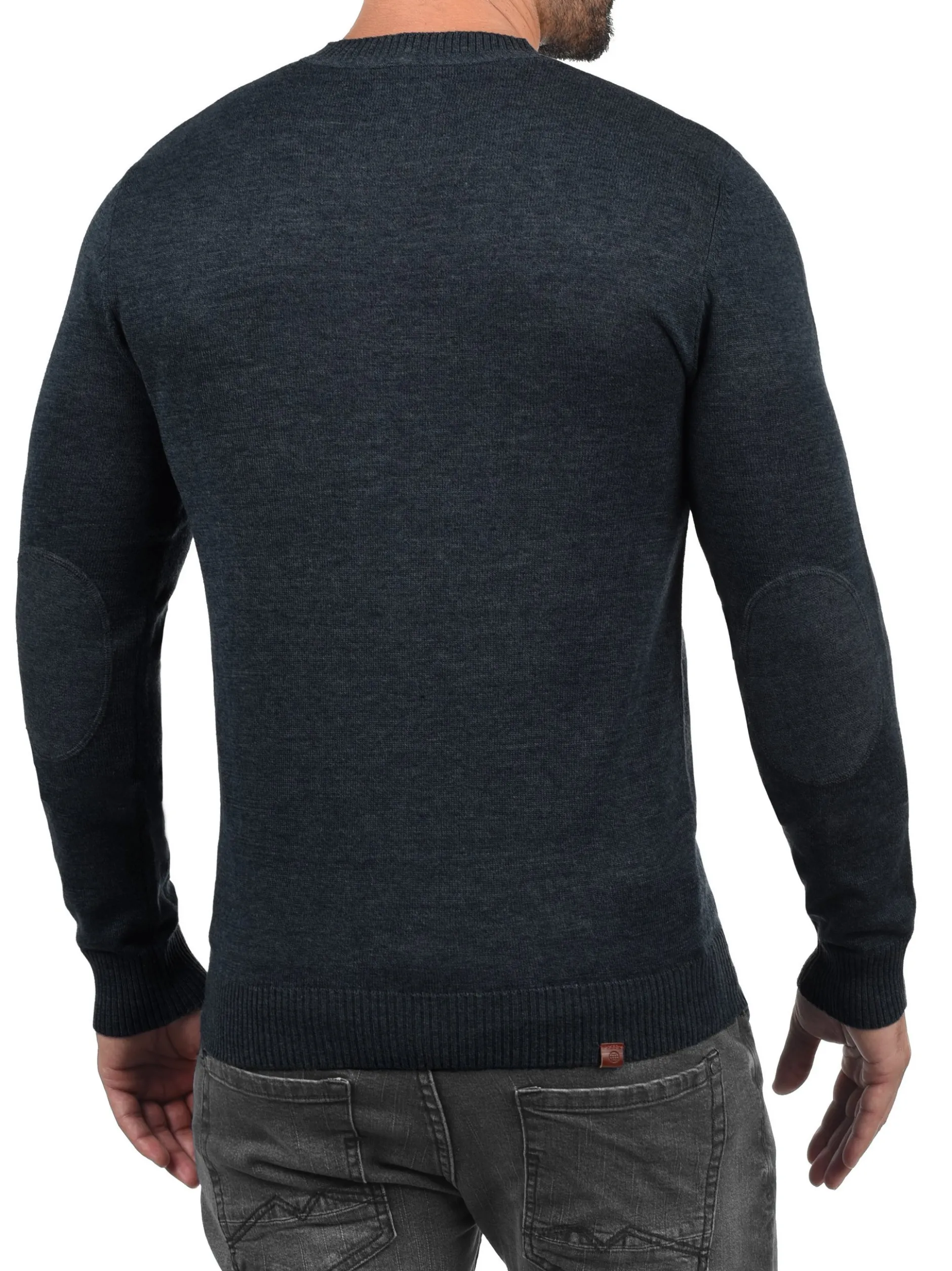 BLEND Herren Strickpullover - BHLars in marine