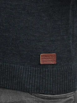 BLEND Herren Strickpullover - BHLars in marine