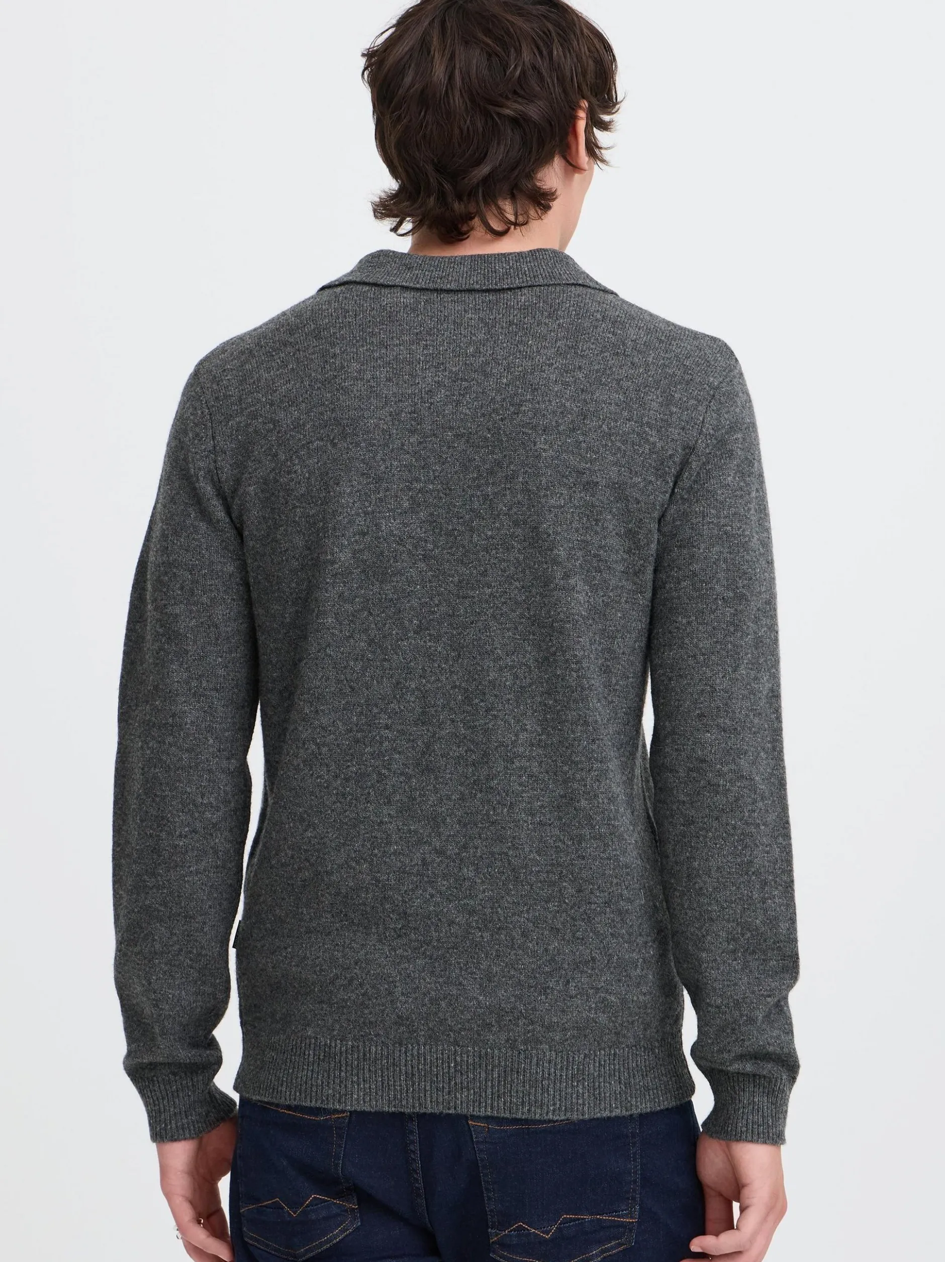BLEND Herren Strickpullover - BHBranko in melange