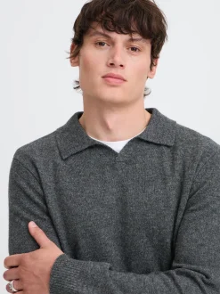 BLEND Herren Strickpullover - BHBranko in melange