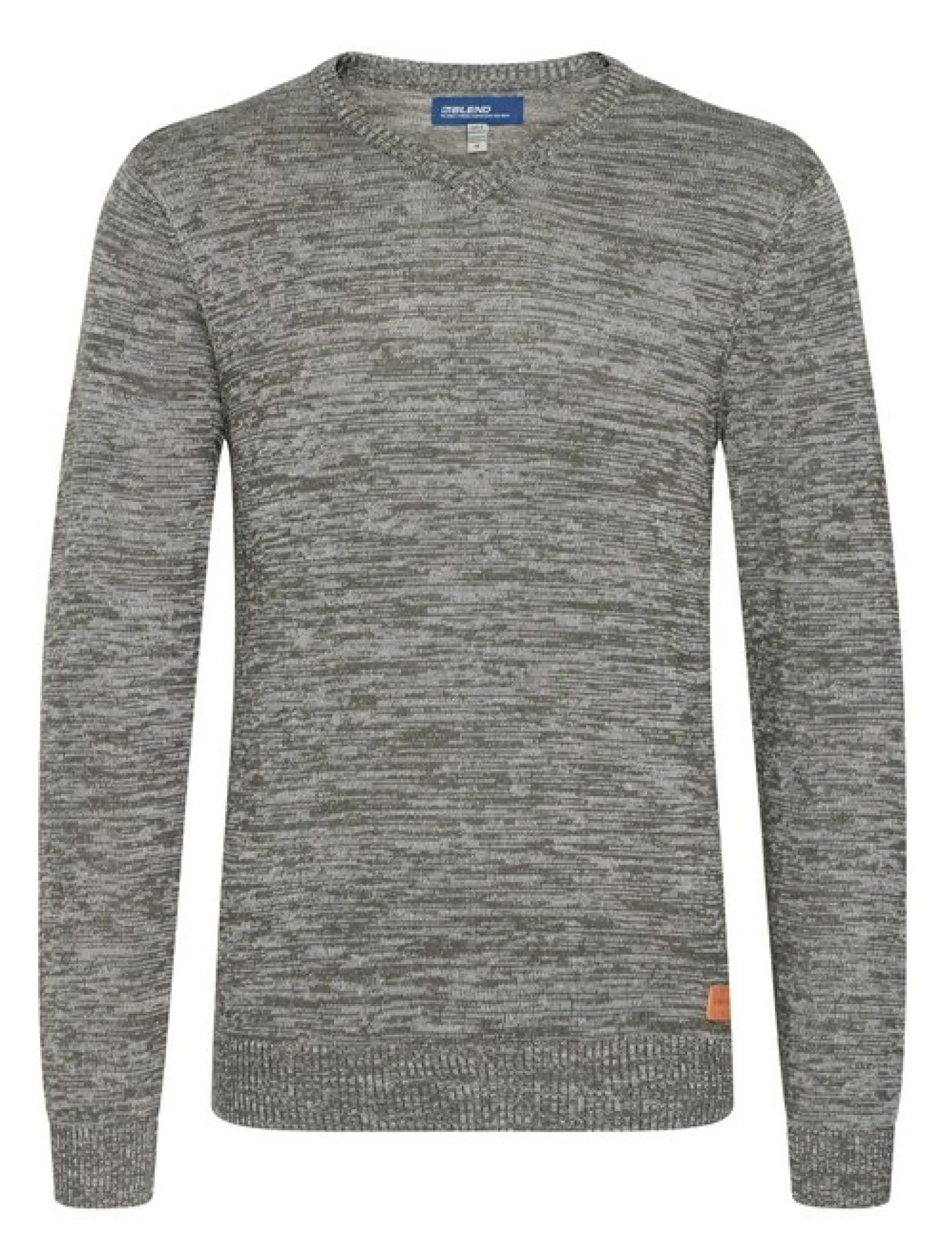 BLEND Herren Strickpullover - BHDansel in grau