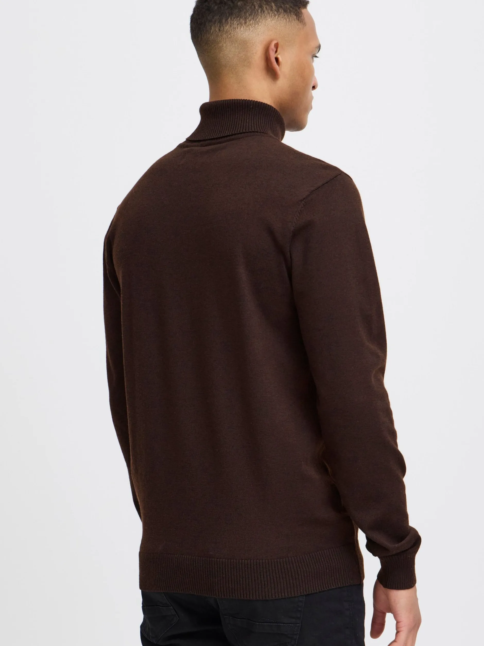 BLEND Herren Strickpullover - BHBruton in kastanie