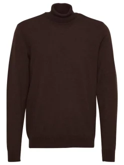 BLEND Herren Strickpullover - BHBruton in kastanie