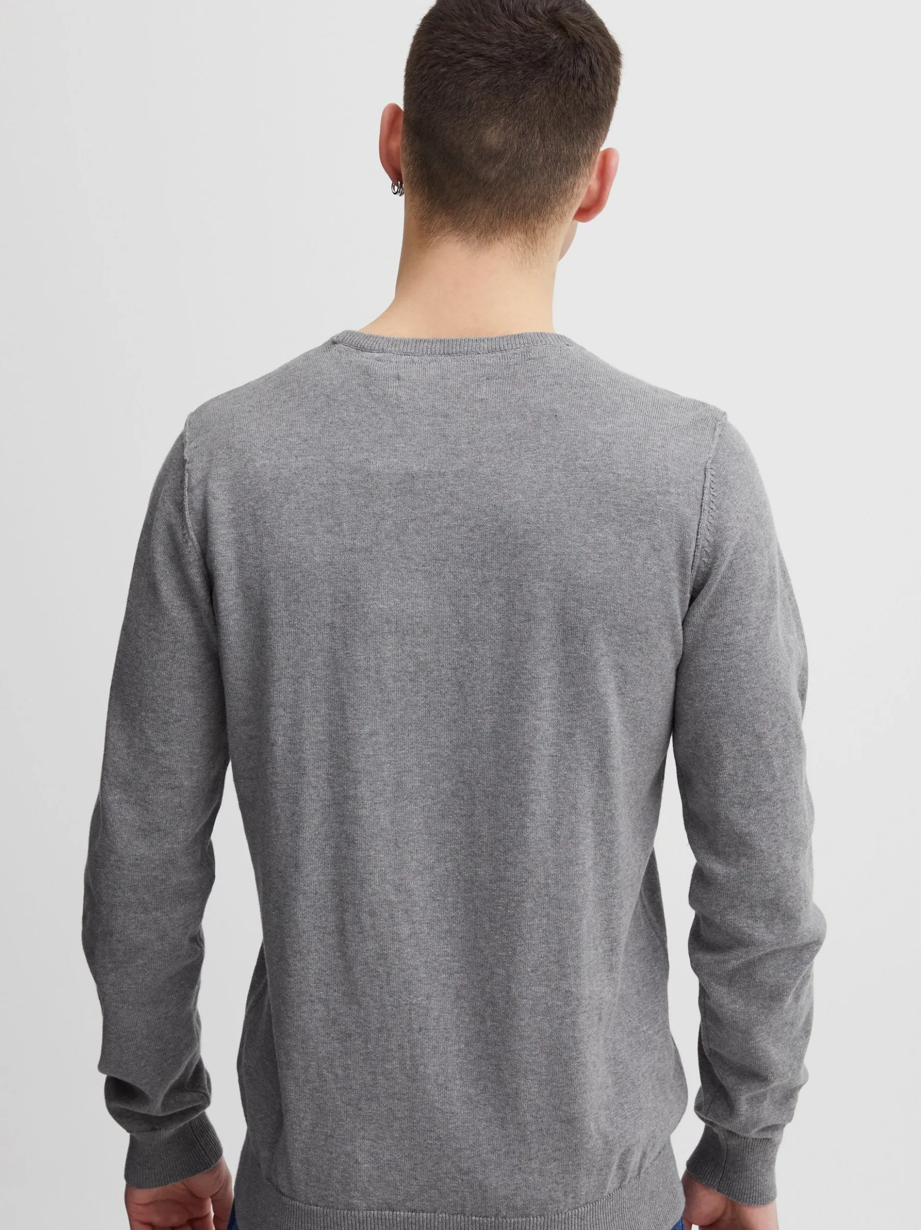 BLEND Herren Strickpullover - BHNolen in grau