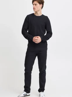 BLEND Herren Strickpullover - BHPullover in schwarz