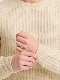 BLEND Herren Strickpullover - BHDexter in beige