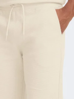 BLEND Herren Sweatshorts - BHFortex in beige