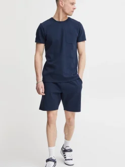 BLEND Herren Sweatshorts - PROttoku in blau