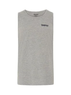BLEND Herren Tanktop - BHFlok in grau