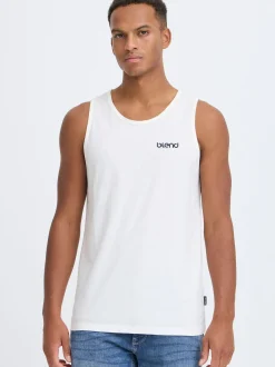 BLEND Herren Tanktop - BHFlok in weiß