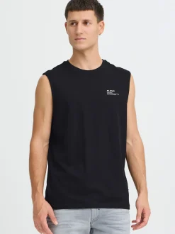 BLEND Herren Tanktop - BHFlox in schwarz