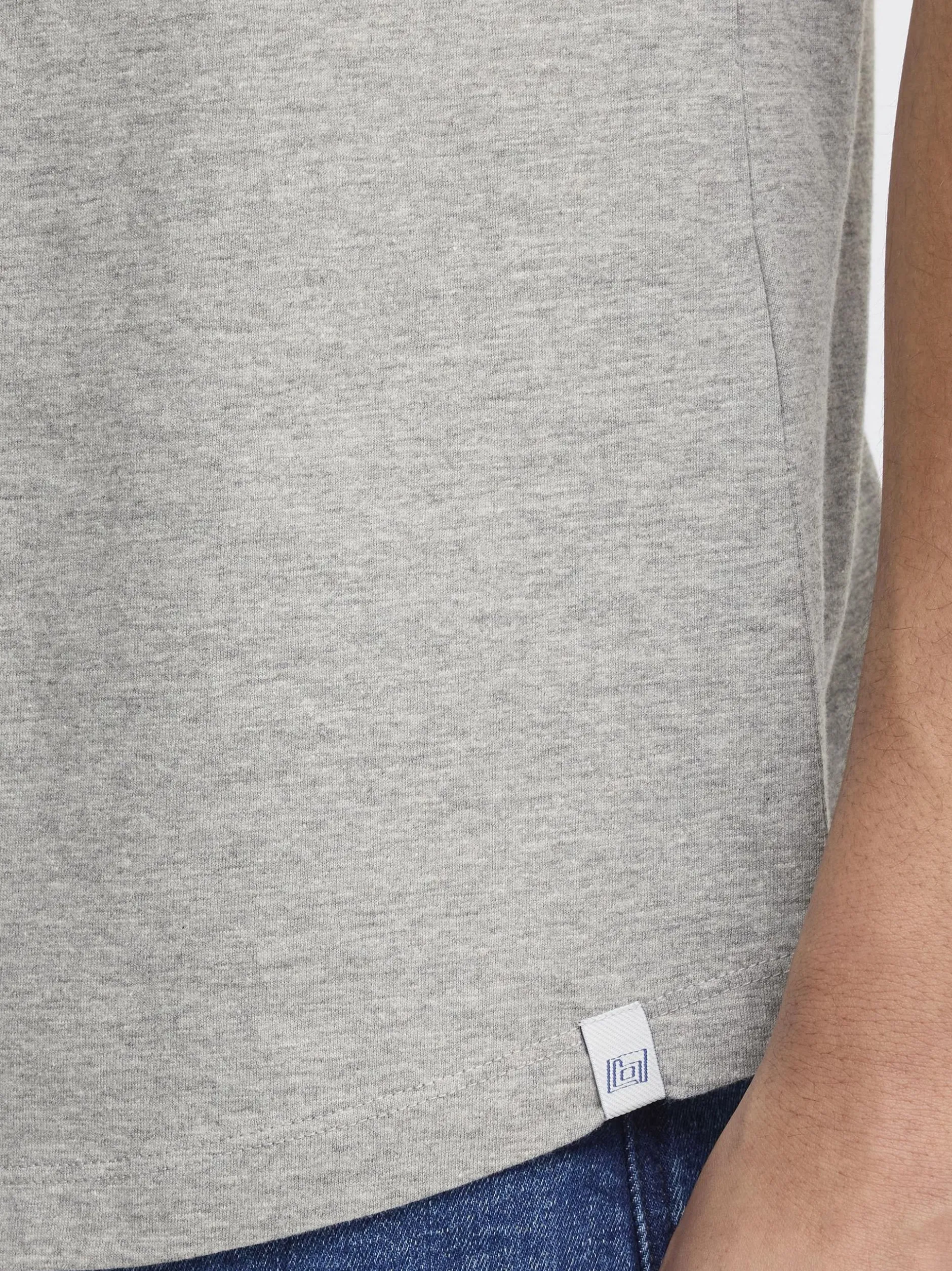 BLEND Herren Tanktop - BHGalifo in grau