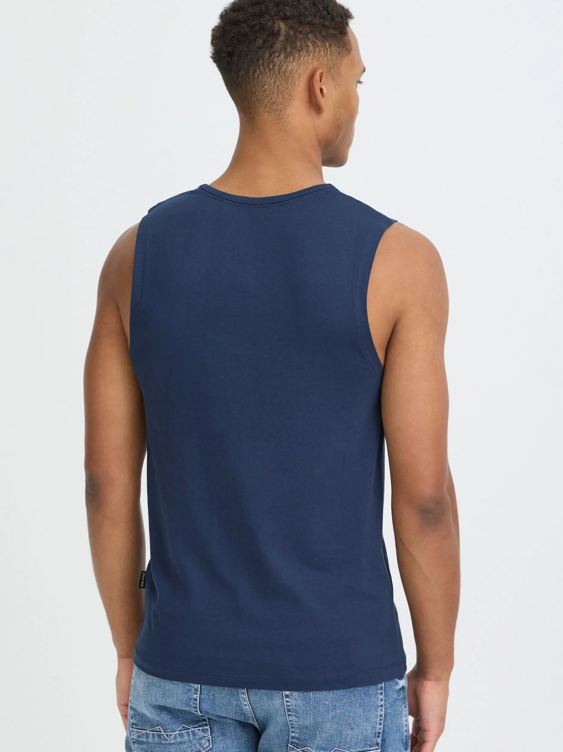 BLEND Herren Tanktop - BHStemas in blau