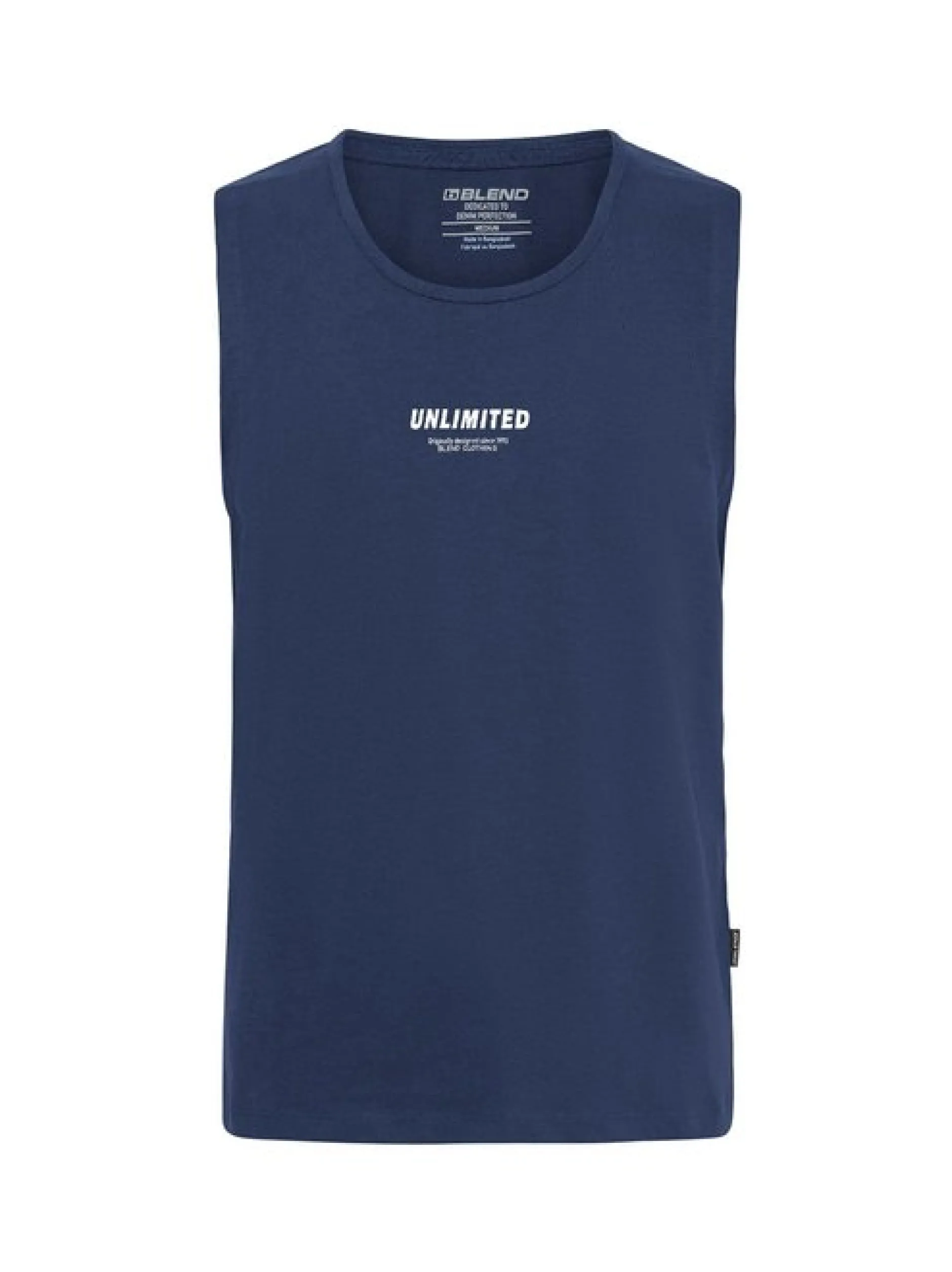BLEND Herren Tanktop - BHStemas in blau