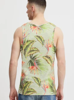 BLEND Herren Tanktop - BHTros in grün