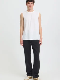 BLEND Herren Tanktops im 3er-Pack in weiß