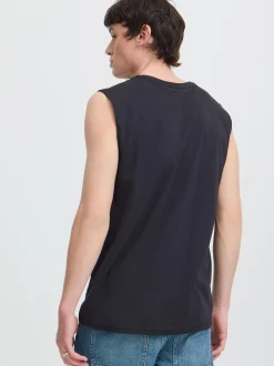 BLEND Herren Tanktops im 3er-Pack in schwarz