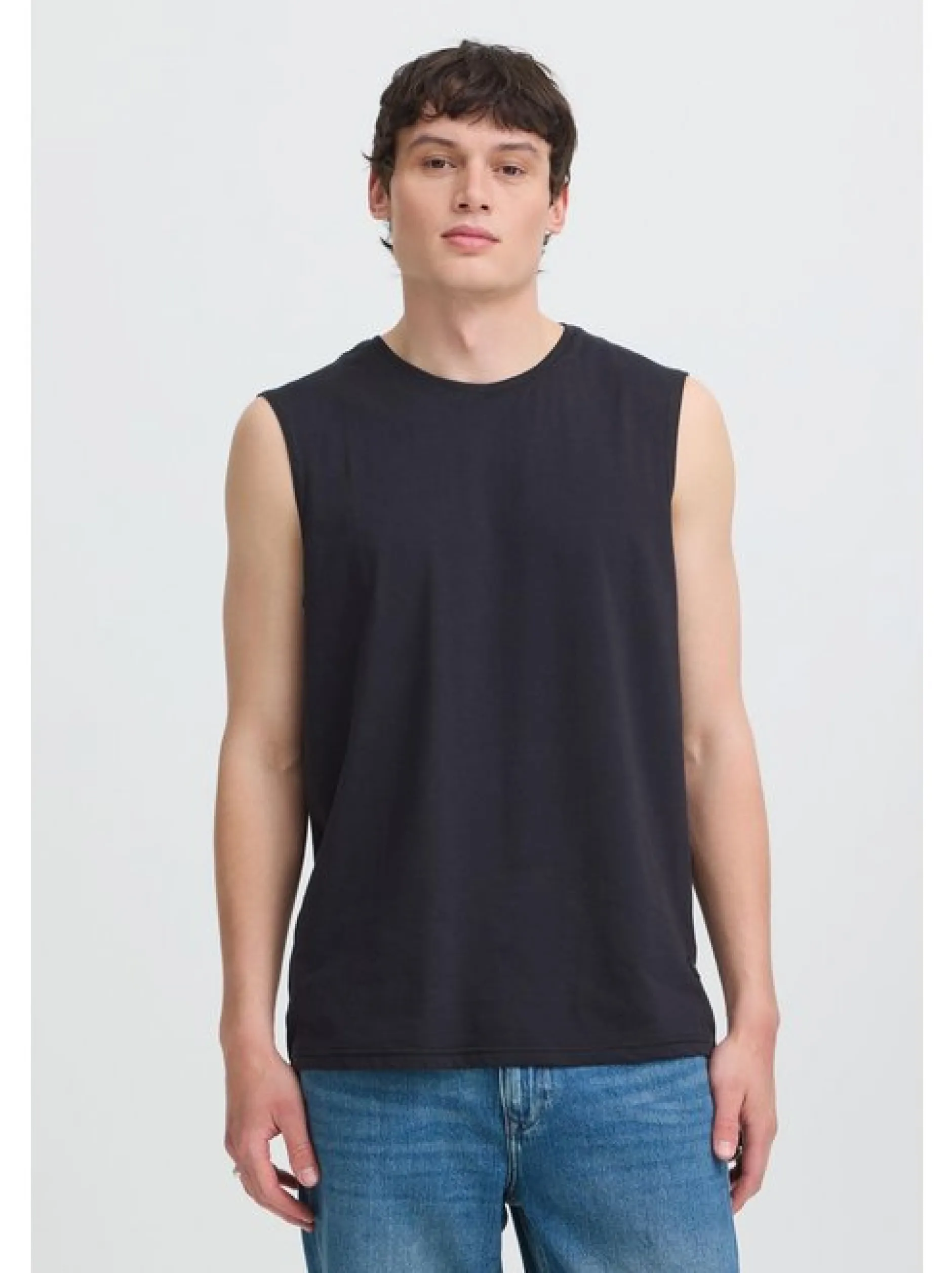 BLEND Herren Tanktops im 3er-Pack in schwarz