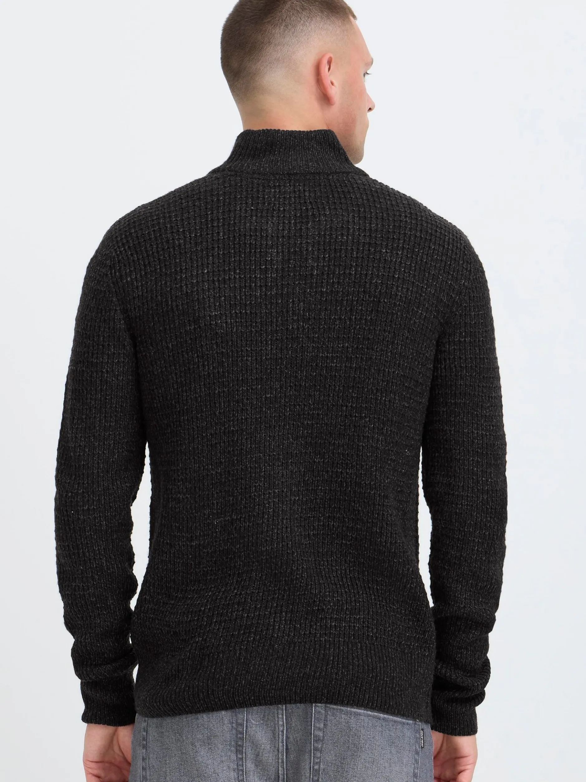 BLEND Herren Trainingsjacke - BHPattix in anthrazit