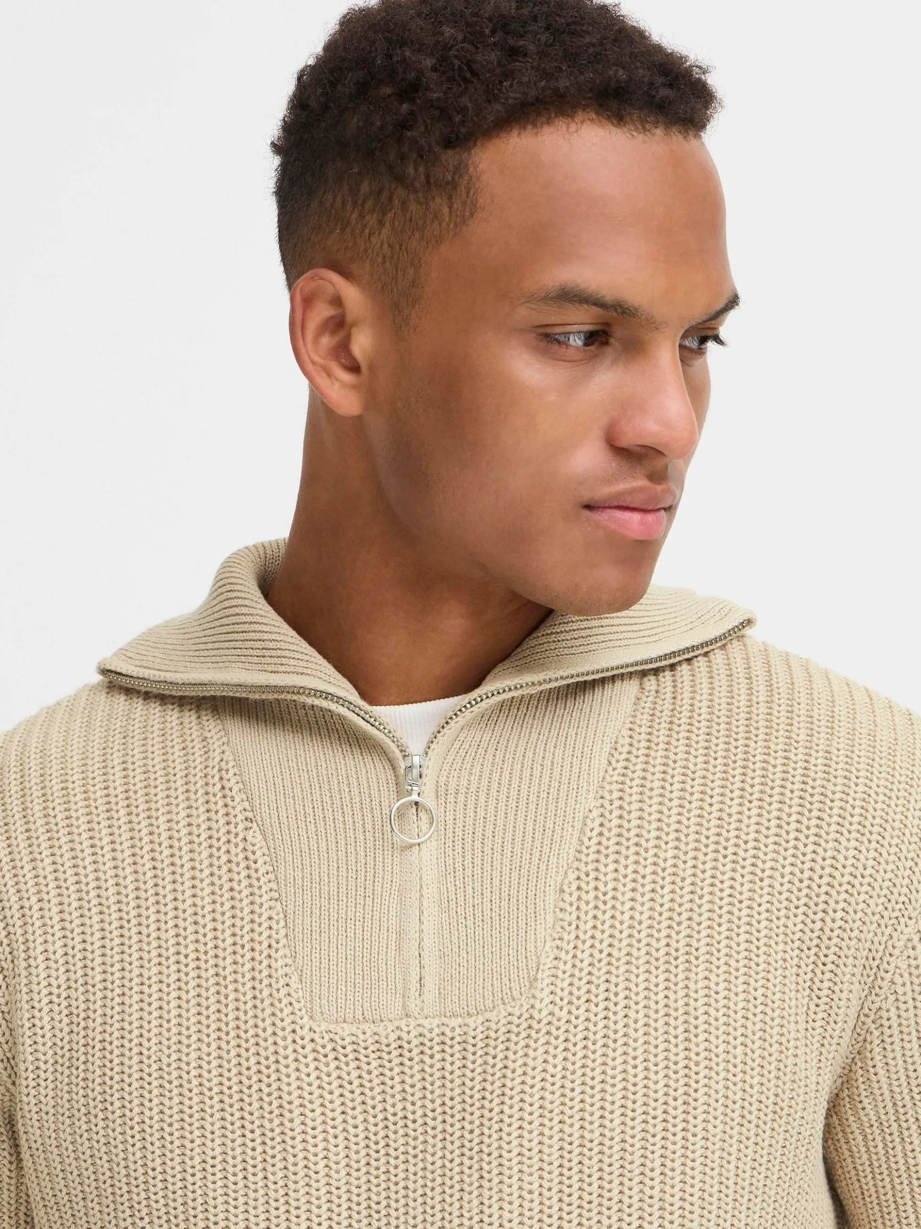 BLEND Herren Troyer - BHDeno in beige