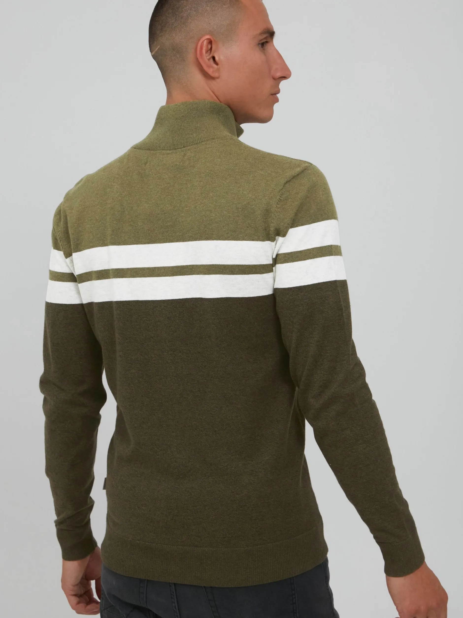 BLEND Herren Troyer - BHNaresh in grün
